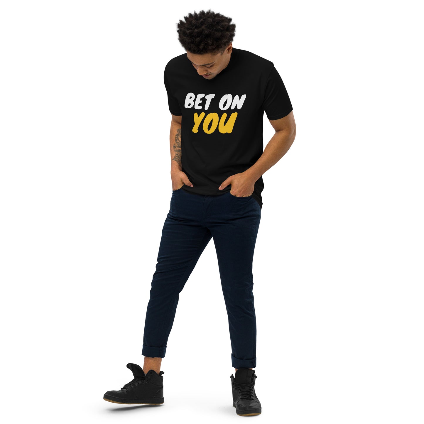 Men’s BET ON YOU Premium Heavyweight Tee