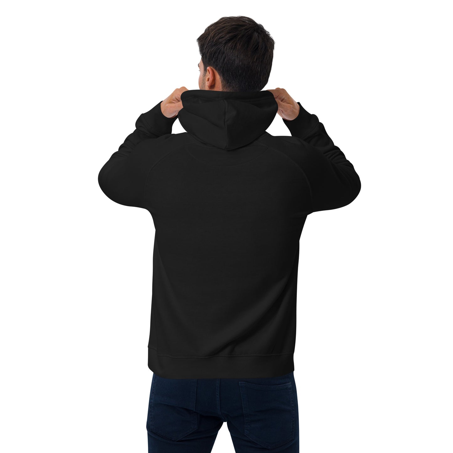 BET ON YOU UNIVERSITY Unisex Eco Raglan Hoodie